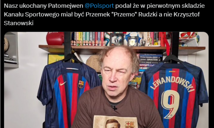 Michał Pol zdradził KTO miał być w PIERWOTNYM SKŁADZIE Kanału Sportowego ZAMIAST Stanowskiego!